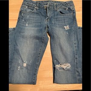 American Eagle boot cut jeans, size6 regular, real flare